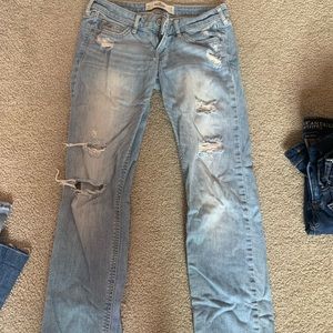 Hollister distressed jeans